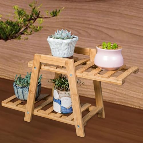 Plant Display Rack Bamboo - view 4
