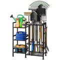 Garden Tool Organizer with Large Hooks, Garage Storage Rack