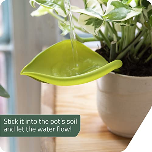 Leaflow Plant Pot Watering Funnel (Set of 3), Plant Watering Funnel for Indoor and Outdoor Plants, Watering Leaves for Plants - view 5