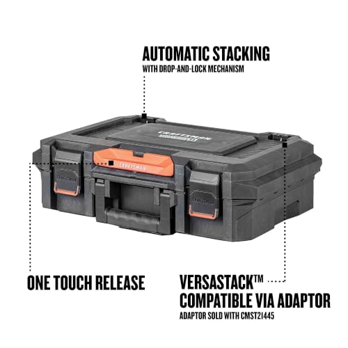 VERSASTACK XL System Tool Box, Water Resistant Tool Storage, with 6 Small Parts Containers, 21 Inch (CMST21415) - view 2