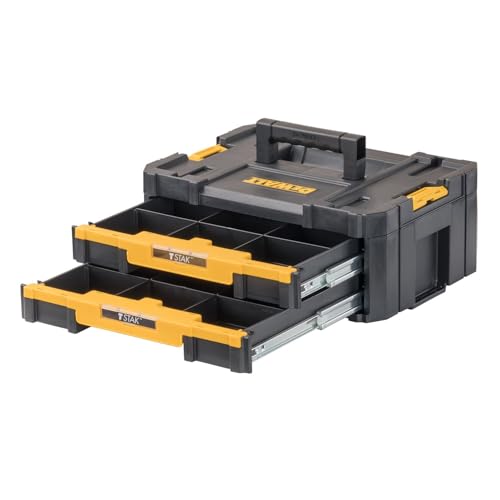 TSTAK Tool Storage Organizer with Double Drawers, Holds Up to 16.5 lbs. (DWST17804) - view 3