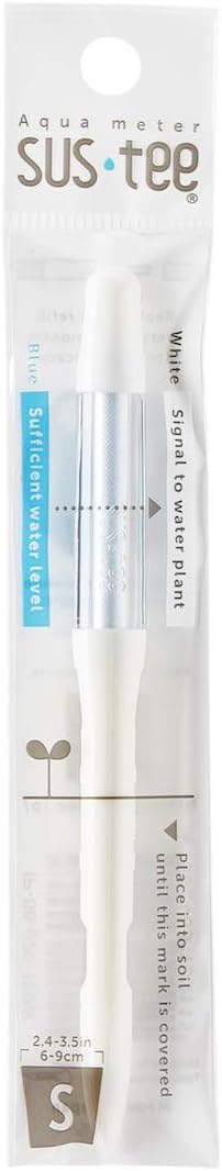 Aquameter, White, Small - Plant Soil Moisture Sensor - Best for Potted Plants - Refillable Style - view 2