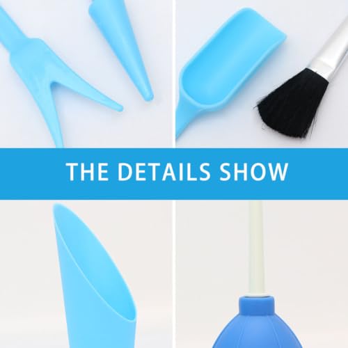 6pcs Succulent Planting Tool Set, Plastic Shovel Brush Bucket Kit - view 3