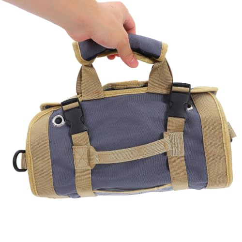 Roll up Tool Bag Heavy Duty Canvas Organizer for Electricians and Gardeners - view 4