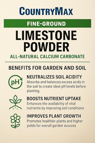 50LB Fine Ground Limestone Powder Calcium Carbonate - view 5