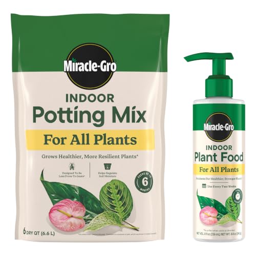 Indoor Potting Mix and Indoor Plant Food