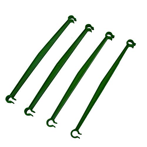 24Pcs Tomato Cage Stake Arms, Trellis Connectors for 16mm Plant Stakes