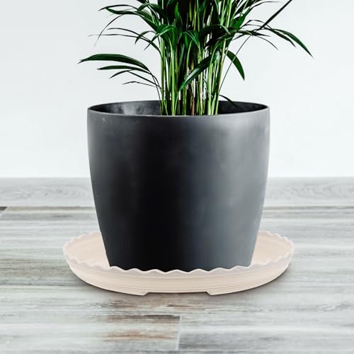 20pcs Plant Saucer Tray Plastic Pot Base for Indoor Plants and Floors - view 5