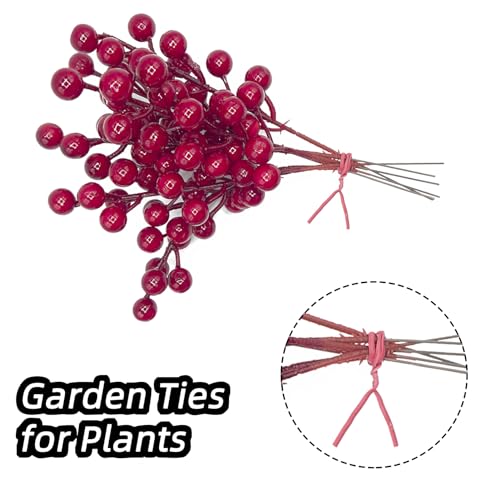 Gray Plastic Twist Ties Bulk, 6 Inch Reusable Twist Ties Garden Ties for Plants, 500 Pcs Metallic Twist Ties for Bread Bags, Vines and Wrapping Cords, Christmas Decor - view 5