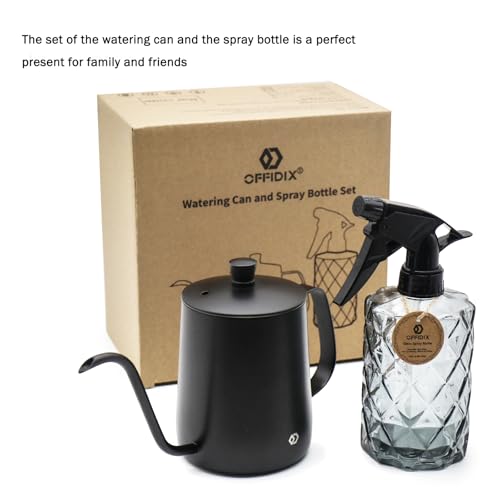 Watering Can for Indoor Plants, Black Water Can Spray Bottle 2 Pack - view 5