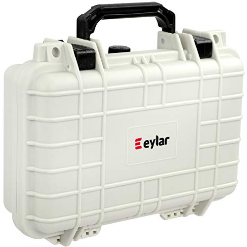 Protective Gear and Camera Hard Case Waterproof Dry Box with Foam 11.6 Inch 8.3 Inch 3.8 Inch (White) - view 3