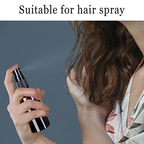 2oz Amber Glass Spray Bottles for Essential Oils, Set of 3 - view 5
