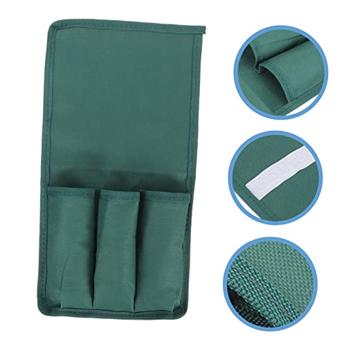 Green Oxford Garden Tool Pouch, Sturdy Seat Side Bag - view 4