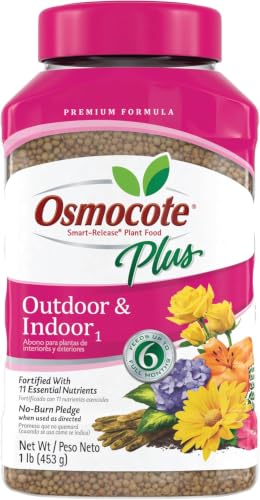 Smart-Release Plant Food Plus Outdoor & Indoor1 - Granular, Continuous Release Plant Fertilizer with 11 Essential Nutrients, 1 lb. (Pack of 12)
