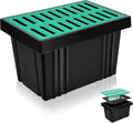 25.6"x17.7"x15.7" FRP Catch Basin with Composite Grate and Debris Basket