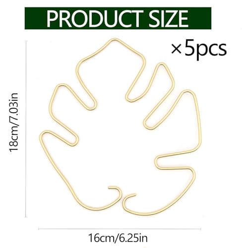 5PCS Metal Plant Stem Support-Monstera Stabilizer Grapple Holder - view 5