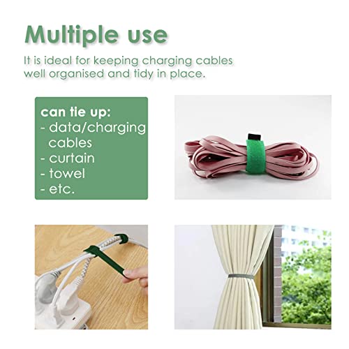 Garden Tie Green Tape, Plant Supports, Gentle On Plants (32.8ft × 0.6 inch, 1 roll, Green) - view 6