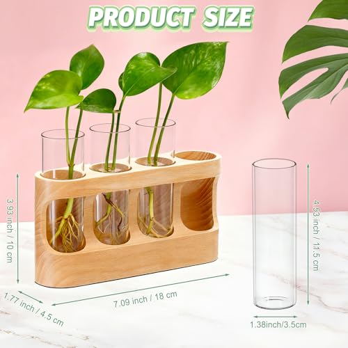 Plant Propagation Station with Wood Stand, 3-Mode 9-Level Adjustable Lights - view 2