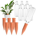 12 Pcs 34oz Plant Watering Devices Self Watering Spikes and Bottles