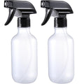 Spray Bottles 2 Pack 10 oz Refillable Plastic Squirt Bottle for Liquid