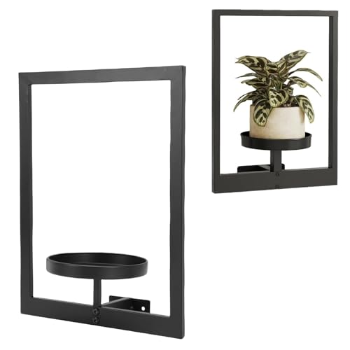 Window Plant Shelves 2 Pcs Wall Plant Holder Picture Frame Window Shelves for Home 15.8x11.8x4.3in Gardening Supplies - view 4