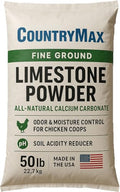 50LB Fine Ground Limestone Powder Calcium Carbonate