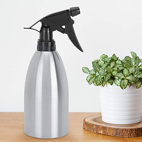 500mL Stainless Spray Bottle,Vinegar Sprayer Dispenser,Gardening Kitchen Watering Spraying Bottle Adjustable Nozzle Can Water Sprayer for BBQ Cooking - view 6