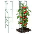 2 Pack 32 Inch Stacking Tomato Ladders, V-Shape Garden Trellis
