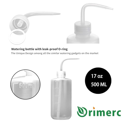 Plant Watering Bottle, Small Plant Watering Can for Indoor Plants, 500ML/17OZ Succulent Watering Bottle, Irrigation Bottle, Seedlings, Rinse Bottle for Tattoo, Eyelash, Eye wash, Lab Wash - view 2