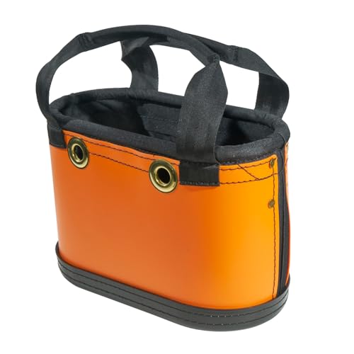 5144HBS Hard-Body Bucket, Orange/Black, 15 Pockets - view 5