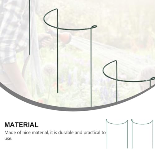 2pcs Iron Plant Support Trellis Stake for Rose Branches Peppers - view 3