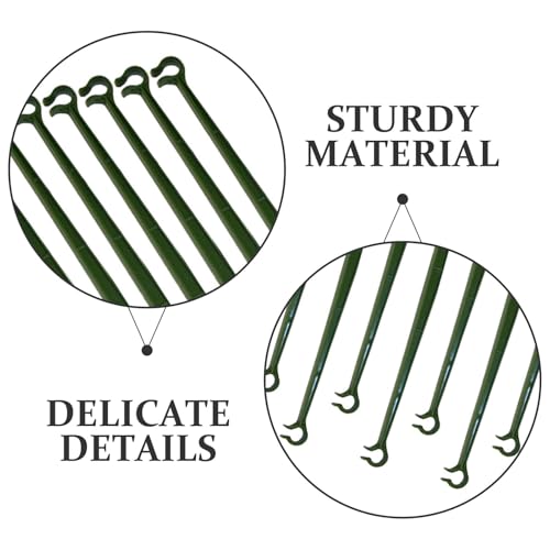 Plant Trellis Connectors Adjustable Tomato Cage Stakes 12pcs - view 7