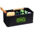 Gardening Tool Caddy, Wooden Handle and 4 Compartments