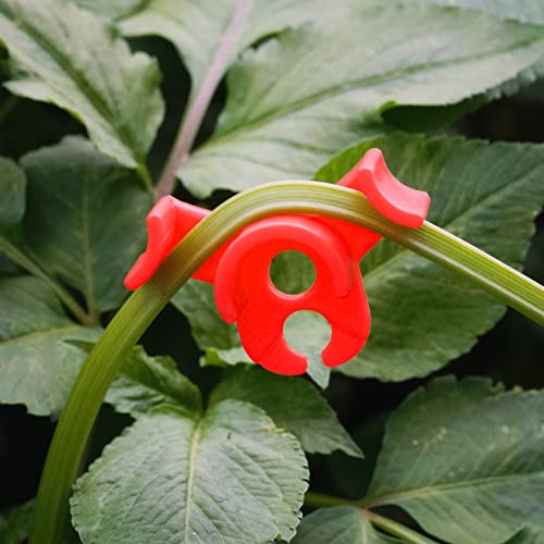 30-Pack 90° Plant Training Clips, Red Plant Clips - view 7