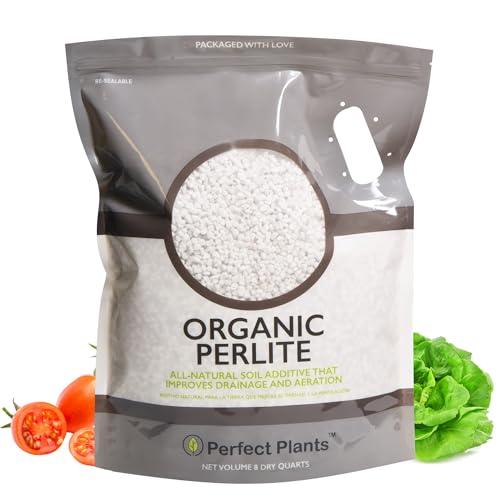 Organic Perlite, 8 qt, Gardening Soil Drainage & Aeration