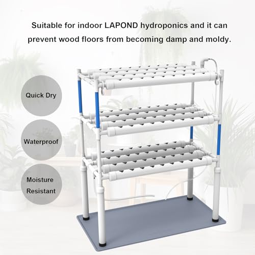 Silicone Waterproof Plant Mat for Indoor Plants & Hydroponic Systems - view 7