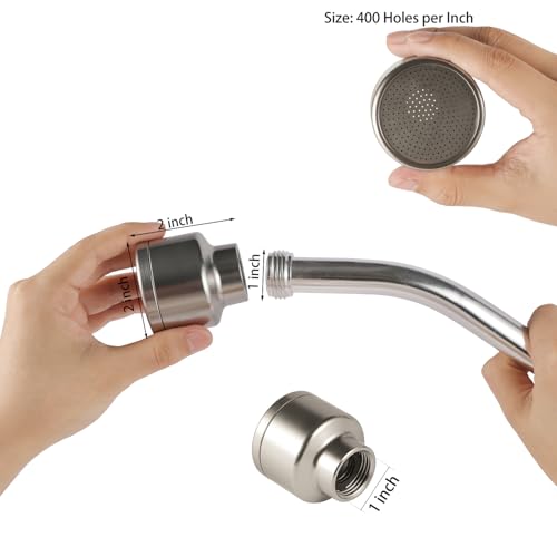 18-inch Soft Rain Watering Wand with Shut Off Valve, 400 Holes Per Inch - view 3