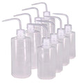 250ml+500ml Plastic Safety Wash Bottles 8 Pack - Each Size 4 Pack
