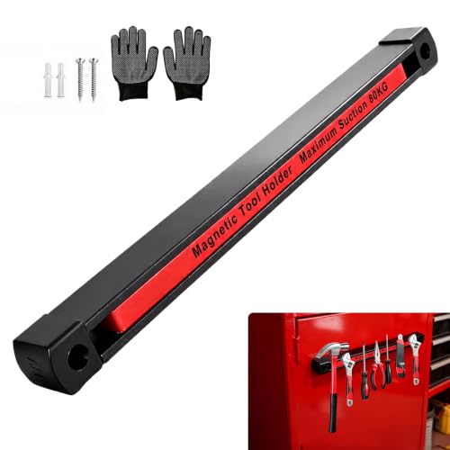 18 Inch Double Sided Magnetic Tool Holder, Magnetic Tool Bar 1 Pack