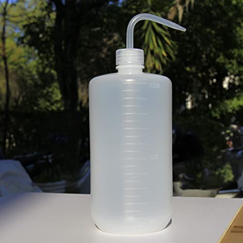 Squeeze Bottle 1000ml 32oz Wash Bottle Succulent Watering Can LDPE Plastic Squirt Bottle for Irrigation Plant, Medical Lab, Tattoo Supplies 1pc - view 3