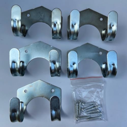 10 Pcs Iron Gardening Hook Double Hooks Hose Storage Rack - view 3