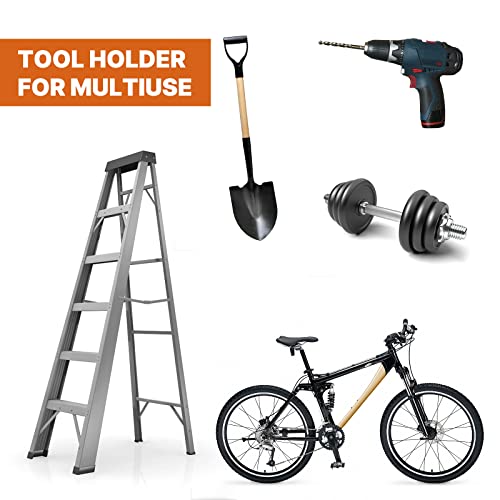 Garage Organizer Wall Hanger - Garden Tool Rack for Grass Trimmer, Hedge Trimmer, Garage Tools, 1 Pack - view 4