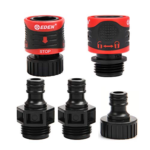 93218 Premium Garden Connect (3 Sets/ 9 Pc) & 95210 Premium Garden Hose Fitting Quick Connect with Water Stop & Lock Feature, 5 pc Set - view 5