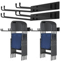 Folding Chair Rack,Metal Folding Chair Storage Rack - 2-Pack,Heavy Duty Design,Garage Organization & Foldable Chair Hanger