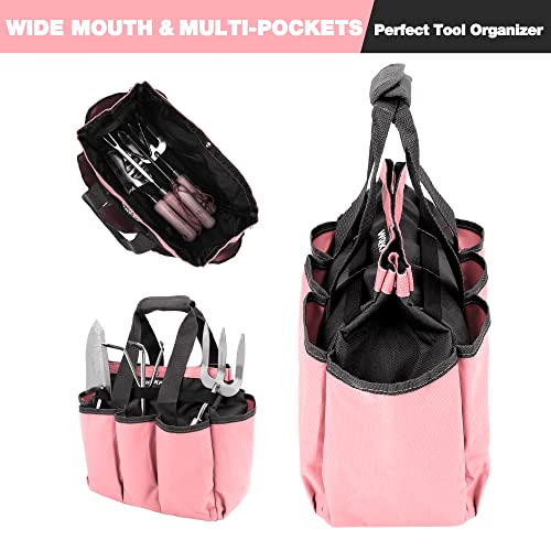 Garden Bag, Garden Tool Tote Storage Bag with 8 Pockets - view 4