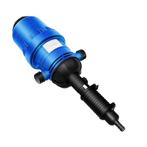 Automatic Fertilizer Injector Dispenser Dosing Pump, Water Powered Drip Feeder Drip Irrigation Injector with One Tube, Adjustable Liquid Doser Dispenser for Garden, Greenhouse, Agriculture