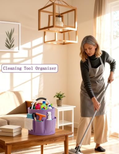 Cleaning Caddy with Handle, for Cleaning Supplies Organizer Bucket - view 4