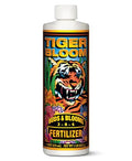 Tiger Bloom Liquid Plant Food - Phosphorus Fertilizer for Buds, Blooms & Flowering - Supports Soil & Hydroponic Systems - High Micronutrient Formula with 2-8-4 Nutrient Ratio - 1 Pint