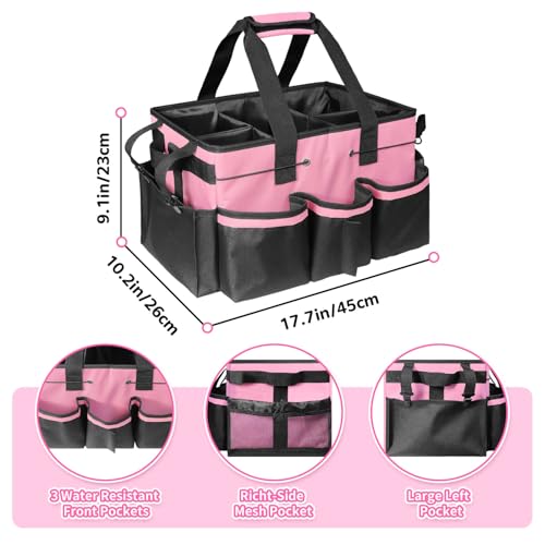 Large Cleaning Caddy Bag-Wearable, Waterproof, Heavy, Duty - view 3