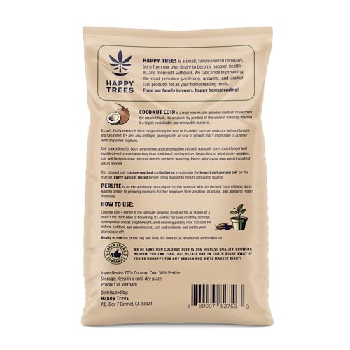 Happy Trees Coco Coir and Perlite 70/30 Growing Medium, 50L (1.8 cu.ft.) - view 2